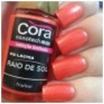 Esmalte Coral C/ Glitter