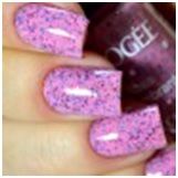 Esmalte Rosa Flocado